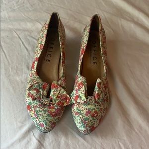 Flowered heels— office london